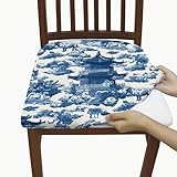 Elegante Stuhlhussen in Pagodenform, dehnbar, waschbar, Spandex, Vintage-Stil, dekorative Bezüge für Zuhause, Esszimmer, Dekoration, 2 Stück