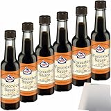 usy Bundle für Appel Worcestersauce 6er Pack (6x140ml Flasche) + usy Block