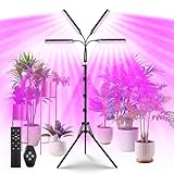 Weinsamkeit Pflanzenlampe LED Vollspektrum 120 LEDs, Grow Lampe Pflanzenleuchte, Pflanzenlicht mit Zeitschaltuhr 3 Farbmodi 10 Lichtstärken
