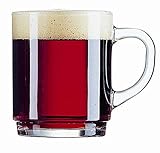 72 Glühweinbecher Glühweingläser mit Henkel gehärtetes Glas geeicht 0,2 0 2 l Teegläser