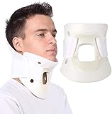 Nackenbandage Halskrause Stretcher Kragen Hals & amp; Schulterschmerzlinderung, verstellbare, atmungsaktive, weiche Halswirbelstütze zur Linderung von Nackenschmerzen Zahnspange zur Schmerzlinderung(L
