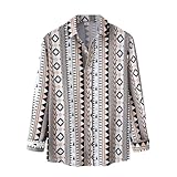 Caxndycing Hawaii Hemd Männer Langarm Baumwolle Leinen Streifen Hemden Mit Tasche Regular Fit Gestreifte Täglich Freizeithemden Sommer Modisch Atmungsaktiv Casual Sommerhemd Strandhemd