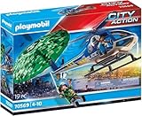 PLAYMOBIL | City Action | Polizei-Hubschrauber | Spielzeug für Kinder ab 4 Jahren | 70569