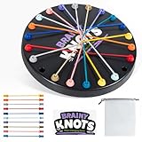 YAOZUP Logikspiel Seilentwirrung Brettspiel, Logic Puzzle Brettspiel Entwirrspiel, Strategisches Denkspiel für Kinder ab 6 Jahren und Erwachsene Familien Lernspiel Reisespiel Geschenkidee