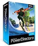 CyberLink PowerDirector 21 Ultra - Easy Video Editing | Easy-to-Use Video Editing Software with Thousands of Effects | Slideshow Maker | Screen Recorder | Greenscreen Editor | Windows 10/11 [Box]