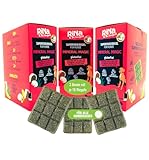 3er-Set: RiNa's Mineral Magic - Funktionale Hunde-Leckerli - Pferdefleisch, Grünlippmuschel, Spirulina, Kokosöl & Eierschale - Für Knochen, Gelenke & Skelett - Portionierbar 10er-Riegelbox je 300g