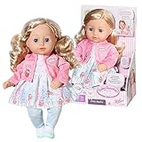 Baby Annabell Zapf Creation 709863 Little Sophia 36cm - weiche Puppe mit Langen blonden Haaren, blauen Schlafaugen, inkl. Puppenkleidung.