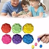Koreanisches Traditionelles Spiel Steinfangspiel Traditionelles Spiel Koreanisches Volksspiel Steinfangspiel Fangen Traditionelles Koreanisches Wurfspiel 6-teiliges Set (1 Packung)