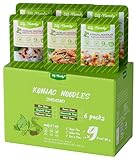 Elf-Family Premium 108er Sorten Probierpaket Shirataki Nudeln Slim 9kcal Low Carb/Instant Konjak Nudeln/Keto/Vegan/Glutenfrei/Zuckerfrei -Spaghetti/Glasnudeln/Reis MHD:26.05.2025