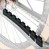 Générique Kettenschutz für Fahrräder – Kettenschutz für Fahrradketten aus Silikon, Kettenschutz für Fahrradketten für Mountainbike, Road Bike