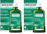 WELEDA Bio Edeltannen Erholungsbad, Naturkosmetik Bio Bade Essenz mit ätherischen Ölen von Fichten und Edeltannen zur Entspannung und Pflege, Badezusatz für innere Kraft (1 x 200 ml) (Packung mit 2)