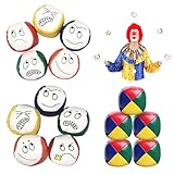 Jonglierbälle 15 Stück Jonglierbälle Kinder Weiche Jonglierbälle für Anfänger Jonglierball Set PU Juggling Balls Langlebige Jonglieren Pädagogische Jonglierbälle für Jungen Mädchen und Erwachsene