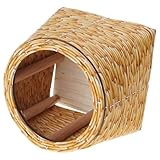 GMBYLBY Handgewebter Pflanzgefäß, Blumenkorb, Pflanztöpfe, geeignet für Innen- und Außenbereich, dekoratives Pflanzen, Gartenzubehör, gewebter Übertopf