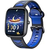 Smartwatch Kinder mit Telefonfunktion Wasserdicht Fitnessuhr: 1.75'' Kinder Smart Watch mit Schrittzähler Sport Telefonieren Kinder Fitness Tracker Uhr mit Wecker Armbanduhr für iPhone Android iOS