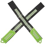 WHAMVOX 2er Set Elastische Fahrrad Beinbänder Universelles Radsport Zubehör Für Sicheres Fahren Strapazierfähige Und Verstellbare Hosenbänder Ideal Für Radfahrer Und