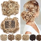 Rich Choices Combs Haarverlängerung Dutt Haarteil Zopf Pferdeschwanz Haarknoten Hepburn-Dutt Haargummi Hochsteckfrisuren Hair Extension Dunkelbraun