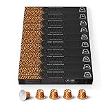 NESPRESSO ORIGINAL Vienna Lungo, Mittlere Röstung, Kompatibel mit ORIGINAL Kaffeemaschinen, Kapsel Set aus 100 Kaffeekapseln