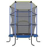 Ultrasport Jumper Indoor Trampolin, Blau, 140 cm
