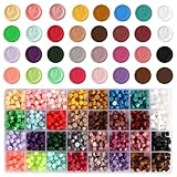Siegelwachs Set Wachssiegel Stempel 1200 Stück Wachssiegel Set Siegellack 32 Farben Siegelwachs Stempel für Einladungen Karten Umschläge Geschenkverpackungen