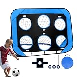 Faltbares Fußballtor - Tragbares Pop -up -Fußballnetz, Leichtes Trainingsziel | Multi Purpose Easy Setup Soccer -Übungsnetz, tragbarer Kinderfußballtor Garten Hinterhof für Outdoor -Sportarten