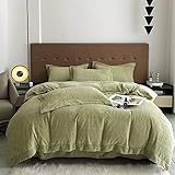 Teddybär-Fleece-Bettwäsche für Einzelbett, europäischer Stil, 3D-Milchsamt, King-Size-Set für Freunde und Verwandte