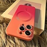 Luxus -Ladungsladungs -Gradientenmuster -Telefonhülle für iPhone 11 12 13 14 Pro Max Plus Soft Magnetic Silicon Cover, Pink, für iPhone 12pro Max