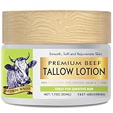Luxsure Beef Tallow, Rindertalg Crème Pure, Geruchslos, Kein Chemie & Gewürze, Halten Sie Körper und Gesicht Glatt & befeuchtet