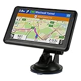 Kamanan Navigation für Auto 5 Zoll Touchscreen GPS Navi für PKW Navigationsgerät mit Europa 47 Karten Sprachführung 2D Kartenansicht Navigation für LKW Navi