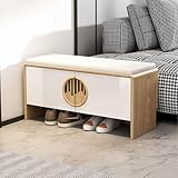 Schmaler Schuhschrank für den Eingangsbereich, geräumiger Organizer mit verstellbaren Ablagen und hochdichten Schaumstoffkissen, perfekt für kleine Räume