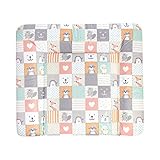 Julius Zöllner Wickelauflage Softy 85x75 cm - Wickelunterlage - wasserdicht und abwischbar - Made in Germany – Oeko-Tex Standard 100 – Memory