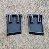ULEIVA Ersatz Tastaturfüsse Schwarz 1 Paar (2 Stck) kompatibel mit Logitech G213 Tastatur Ersatzteil Tastaturständer Keybord Füsse (Schwarz)
