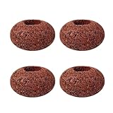 Aquarium Pflanzenhalter | 4 Poröse Stücke | Pflanzenhalter Für Aquarium Dekorationen,Für Süßwasser-, Teiche, Becken, Aquatische Kultivierung, Landschaftsdekorationen Und