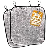 BigDean 2X Thermo Sitzkissen 35x40cm Outdoor Event Alu Kissen faltbar