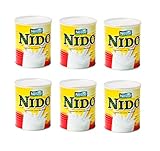 6er Pack, Nido Instant Vollmilchpulver, Instant Full Cream Powder, Nestle 6 x 400g, 2,4kg