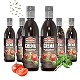 RICARDO Crema Balsamico IGP 6 x 250ml Squeeze-Flasche - 6er Vorteilspack