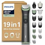PHILIPS Multigroom 7000 für Herren - All-in-One 19-teiliger Barttrimmer und Haarschneider für Gesicht, Kopf und Körper, selbstschärfende Klingen, 26 Längeneinstellungen (0,5-20 mm), MG7962/30