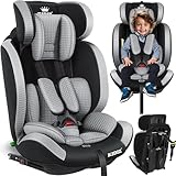 KIDIZ® Autokindersitz Triangle Premium Kindersitz Kinderautositz | Autositz Sitzschale | 9 kg - 36 kg 1-12 Jahre | Gruppe 1/2/3 | universal | zugelassen nach ECE R129/03 | mit Isofix
