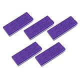 CALLARON 5Stücke Teiliges Bimsstein Fußpflege Doppelseitige Pediküre Zur Hornhautentfernung Und Abgestorbenen Hautreinigung Ergonomisches Design Langlebig