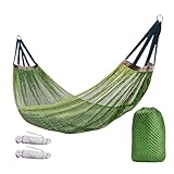 CGACCSD Tragbare Hängematte | Reise-Hängematten für Bäume und Camping, maximale Kapazität 200 kg, leicht, für Wandern, Garten, Balkon, Strand, Reise