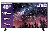 JVC Fernseher 40 Zoll Smart TV VIDAA Full HD HDR Fernseher mit 100 cm Bildschirmdiagonale und integriertem Triple-Tuner, LED TV LT-40VDF2555 (2026)