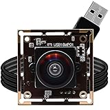 Svpro 16MP USB Kamera für Computer - Weitwinkel Board für 3D-Drucker, 1/2.8' CMOS IMX298 UVC USB2.0 OpenCV LightBurn, USB-Industriemodul Mit 1m Kabel