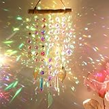 YeahBoom Sonnenfänger Kristall Fenster,Kristall Anhänger Deko,Fensterdeko Hängend,Kristall-Sonnenfänger,Regenbogen Sonnenfänger Kristal,Regenbogen Kristalle Anhänger,Zuhause Gartendeko