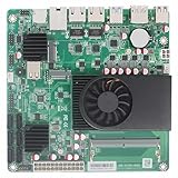 3 LAN NAS Mini ITX Motherboard mit DDR5, Intel I3 N305 6-Bay, 1 * 10G, 2*i226-V 2.5G, 2*NVMe, 6*SATA3.0, CPU Fan Firewall Router, DP, HDMI, USB, Type-C, 8GB DDR5 128GB NVMe, Micro Appliance DIY