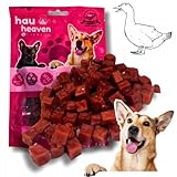 LalaZoo Hunde Leckerli Entenwürfel Soft Snacks 100g Weiche Kostchen aus Entenfleisch für Hunde Premium Trainingssnacks Belohnung Getreidefrei Proteinreich Schonend Getrocknet