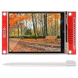 Kissmii 2,8 ILI9341 SPI TFT LCD Display Touch Panel 320X240 TFT LCD Touch Screen 5V/3,3V STM32 Display Modul mit Touch Pen Einfache Installation Einfach zu Bedienen