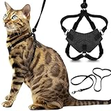 Houdini™ Ausbruchsicheres Katzengeschirr und Leine, Set von OutdoorBengal for Walking Cats (M)
