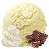 Stracciatella Sahne Geschmack 1 Kg Gino Gelati Eispulver Softeispulver für Ihre Eismaschine