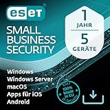 ESET Small Business Security | 5 Geräte | 1 Jahr | Virenschutz, sicheres Banking, sicheres Surfen, Password Manager, VPN, Secure Data, Safe Server | Aktivierungsschlüssel per E-Mail