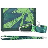 GmeDhc Geldbeutel für Jungen Mädchen und Kinder Halsband Haken, Portemonnaie Jungen Teenager, Neutrale