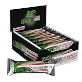 Zec+ Nutrition Legend Bar Proteinriegel – Geschmack Peanutbutter-Jelly, 12 Riegel (840 g), Eiweißriegel mit 36% Proteingehalt und Aminosäuren